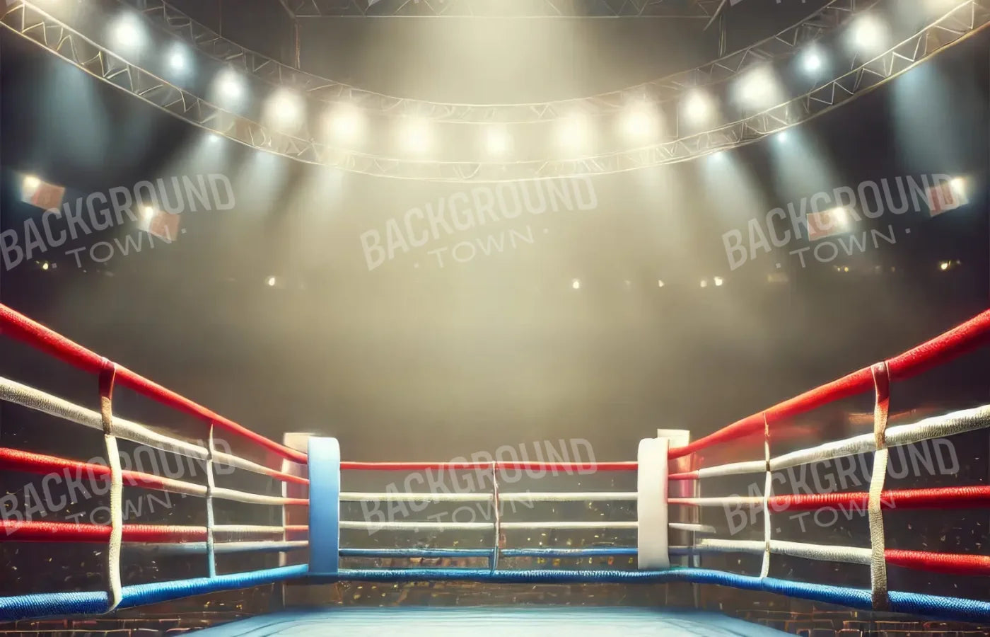 Wrestling Ring 14’x9’ UltraCloth (168 x 108 inch) Backdrop