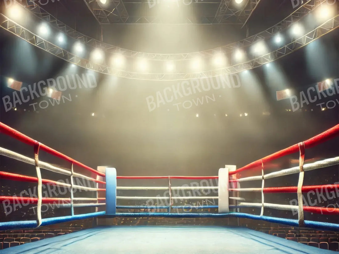 Wrestling Ring 6’8x5’ Fleece (80 x 60 inch) Backdrop