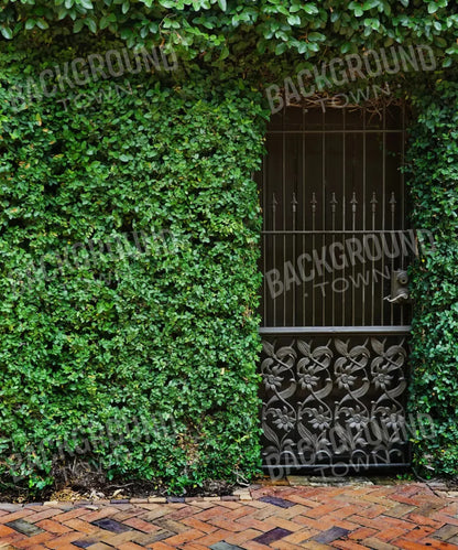 Green Brick and Stone Backdrop for Photography