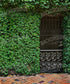 Green Brick and Stone Backdrop for Photography