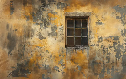 Yellow Cracked Wall 16’x10’ UltraCloth (192 x 120 inch) Backdrop