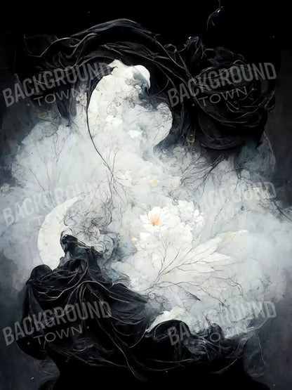 Yin Yang 8X10 Fleece ( 96 X 120 Inch ) Backdrop