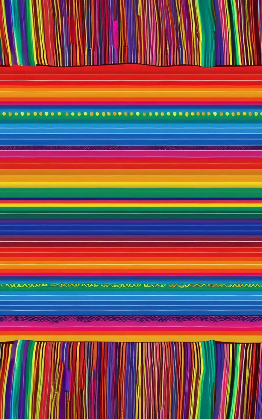 Zarape Checked 5’X8’ Ultracloth (60 X 96 Inch) Backdrop