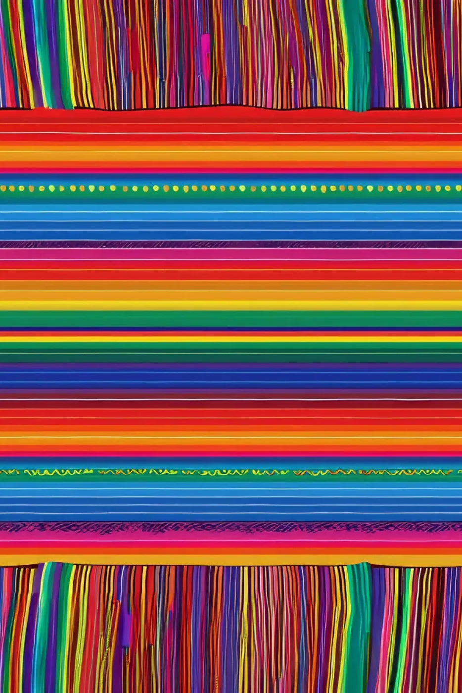 Zarape Checked 8’X12’ Ultracloth (96 X 144 Inch) Backdrop