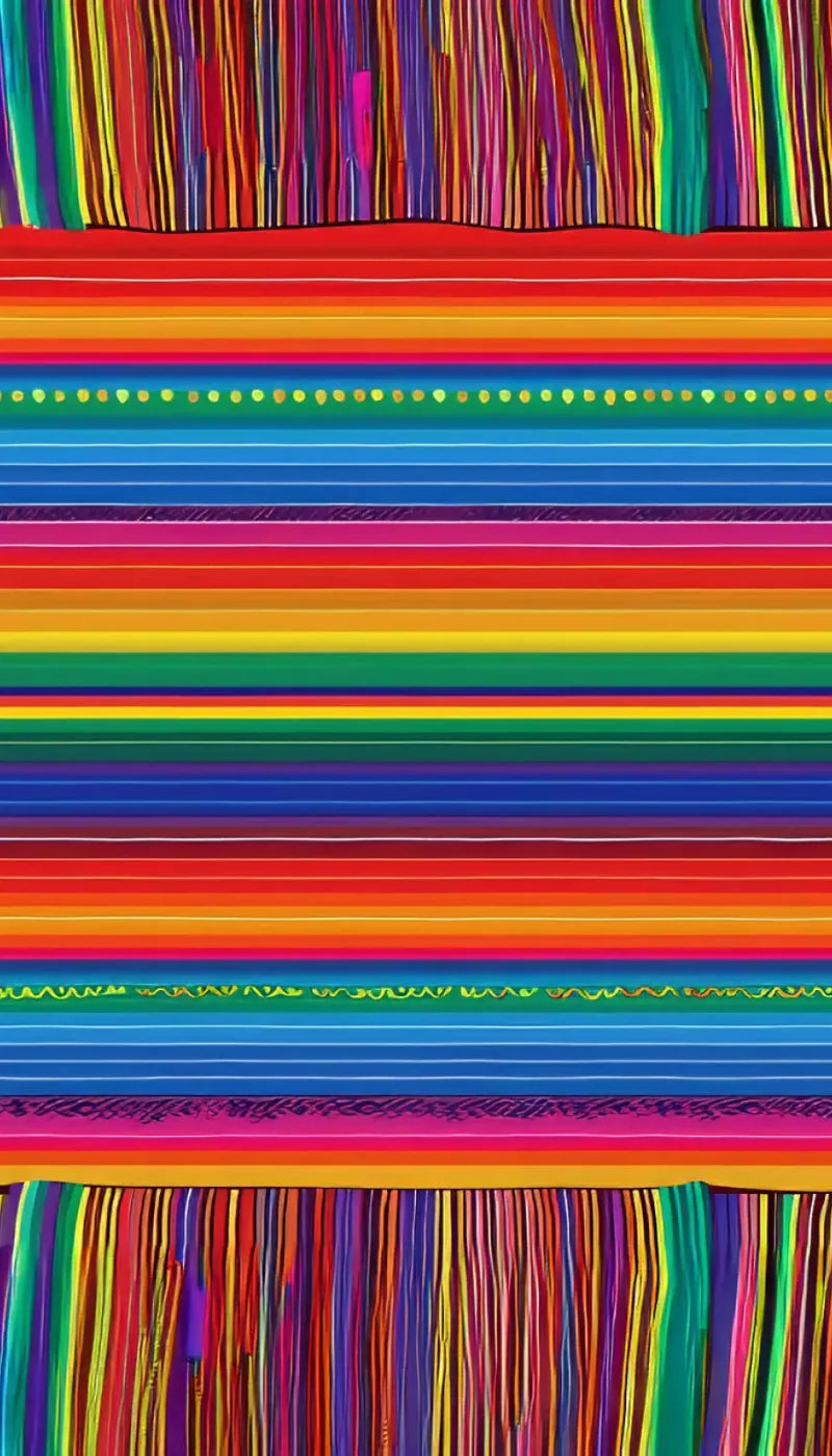 Zarape Checked 8’X14’ Ultracloth (96 X 168 Inch) Backdrop