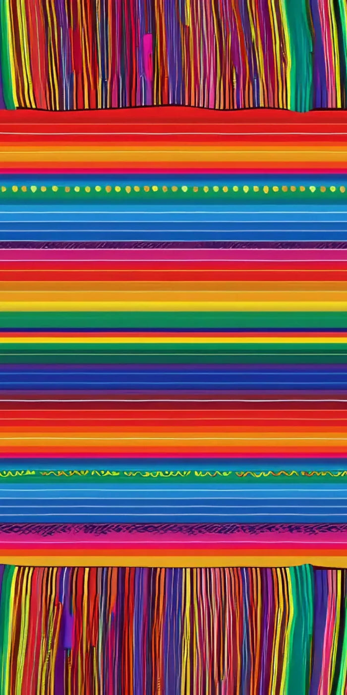 Zarape Checked 8’X16’ Ultracloth (96 X 192 Inch) Backdrop