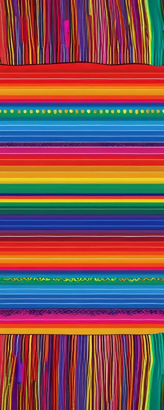 Zarape Checked 8’X20’ Ultracloth (96 X 240 Inch) Backdrop