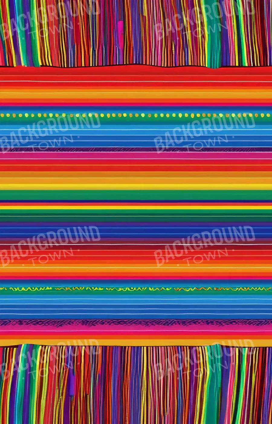 Zarape Checked 9’X14’ Ultracloth (108 X 168 Inch) Backdrop