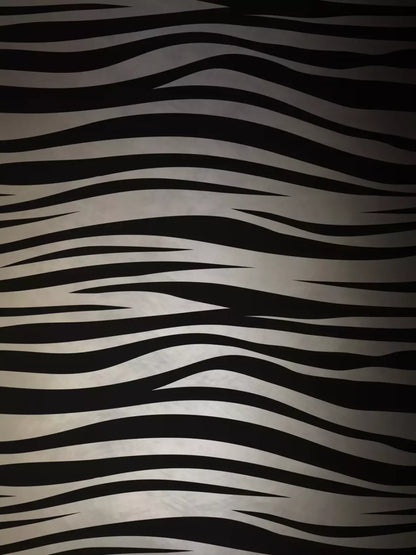 Zebra 5X7 Ultracloth ( 60 X 84 Inch ) Backdrop