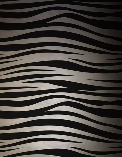 Zebra 6X8 Fleece ( 72 X 96 Inch ) Backdrop