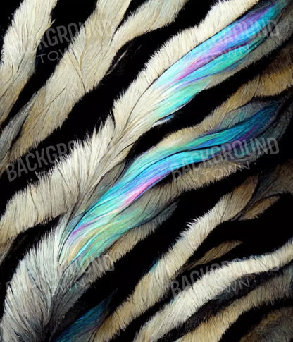 Zebra Fur 10X12 Ultracloth ( 120 X 144 Inch ) Backdrop