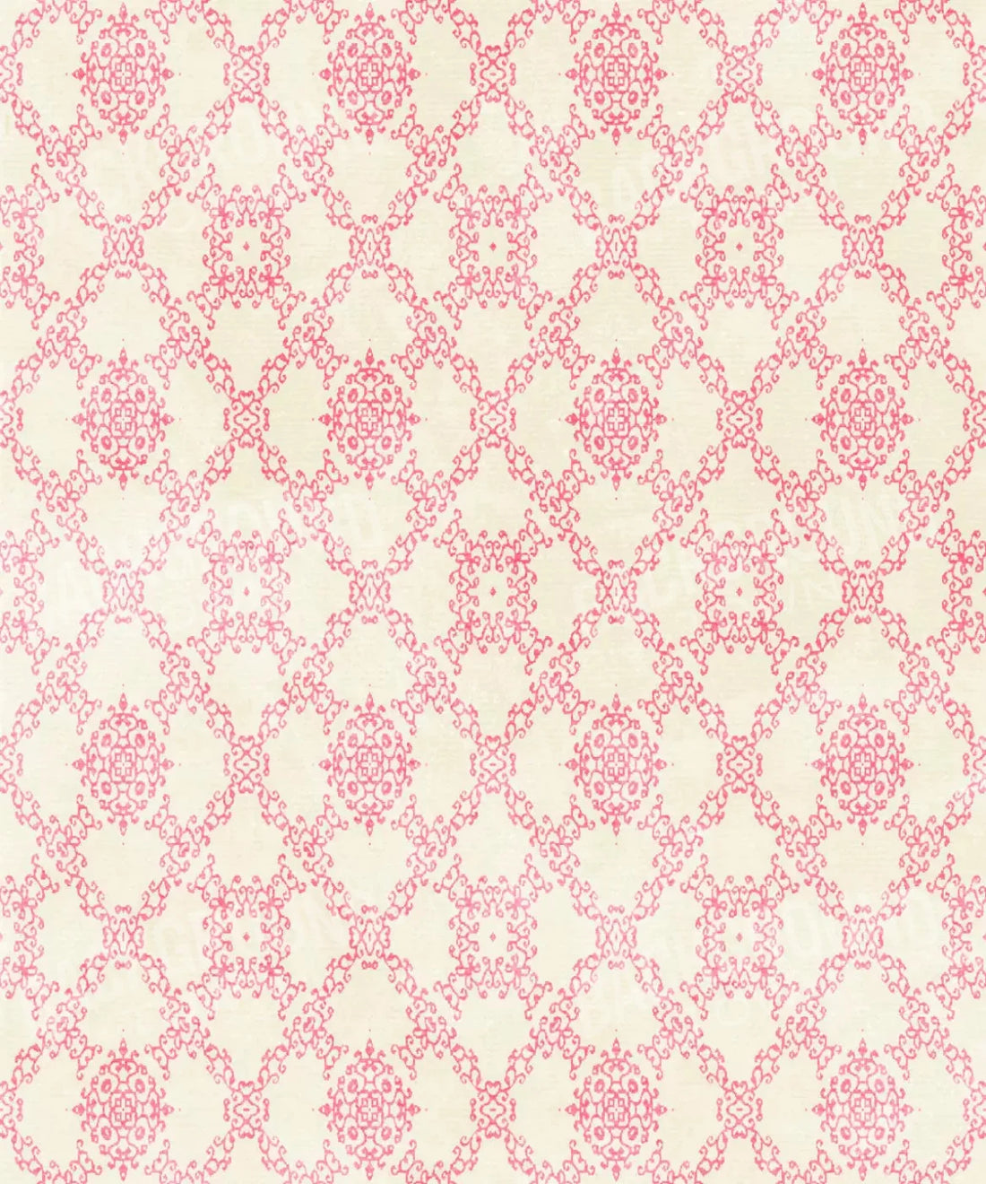 Pink Damask Backdrop for Photography