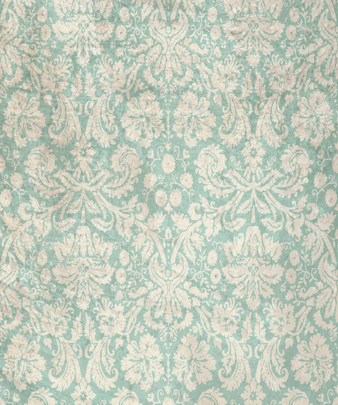 Green Damask Backdrop for Photography